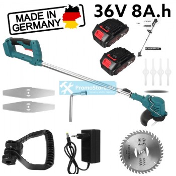 Немски акумулаторен телескопичен градински тример StahlMayer 36V 8А.h