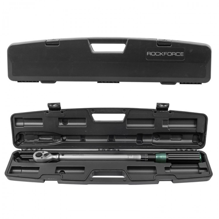 ДИНАМОМЕТРИЧЕН КЛЮЧ 1/2 40–220 NM ROCKFORCE PREMIUM