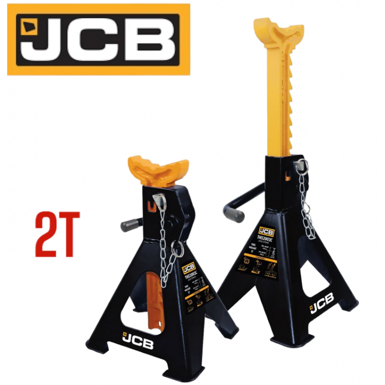 ПРОМО Крик 2.25т и Стойки за Кола 2т JCB Крокодил 150-530мм 