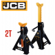 ПРОМО Крик 2.25т и Стойки за Кола 2т JCB Крокодил 150-530мм 