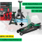 Крик тип крокодил 2.5 ТОНА 90 – 400 ММ ROCKFORCE + Подпорни стойки 3Т ROCKFORCE
