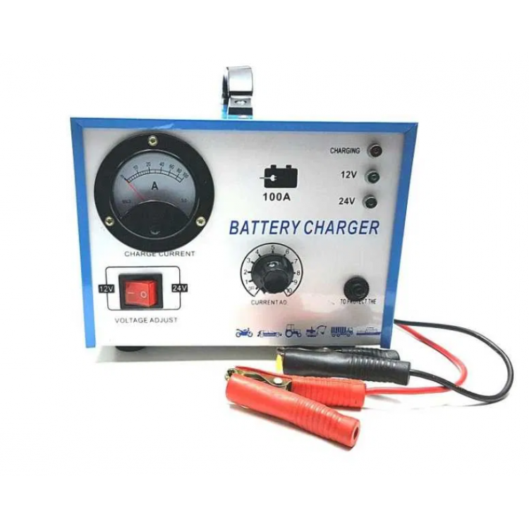 Зарядно за акумулатор 100А 12-24V