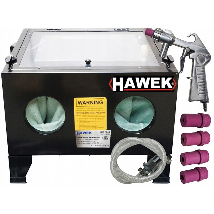 Професионална Пясъкоструйна кабина 90 л HAWEK ,HW-1044