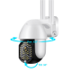 2 БРОЯ ВОДОУСТОЙЧИВА WIFI FULL HD 1080p 68 LED 320° ВЪРТЯЩА КАМЕРА