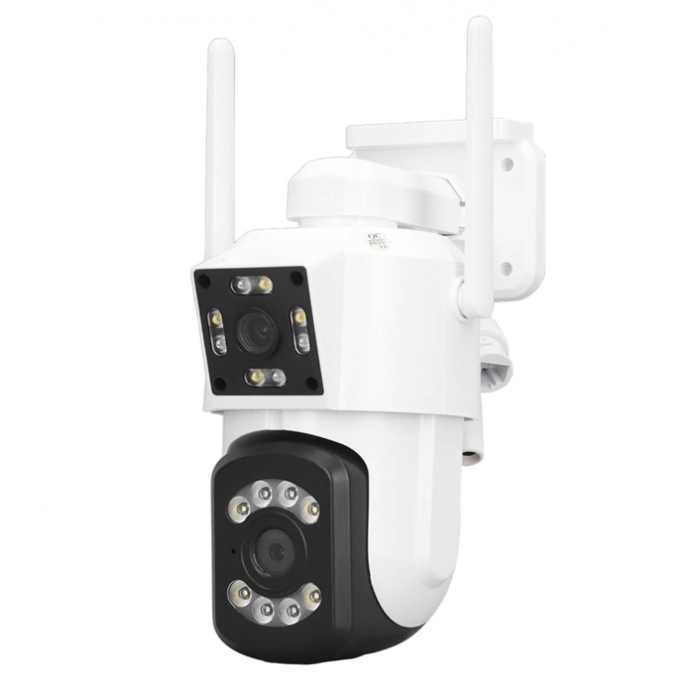 Двойна Smart camera DUAL LENS WiFi безжична камера 5G 4x zoom