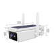 2бр. Соларна водоустойчива WIFI камера 5MP full HD + 2бр. SD карта памет 64GB