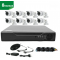 КОМПЛЕКТ С 8 КАМЕРИ И DVR HD CCTV 