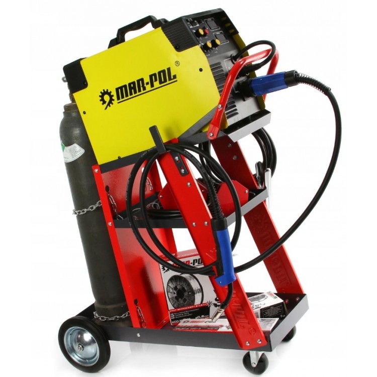 Количка за заваръчни апарати MAR-POL M6610