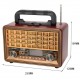 RADIO FM NS-2075BT, Ретро радио с AUX BT