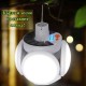 СОЛАРНА ЛАМПА ВЪВ ФОРМАТА НА ФУТБОЛНА ТОПКА С КУКА SOLAR LED LAMP 2029