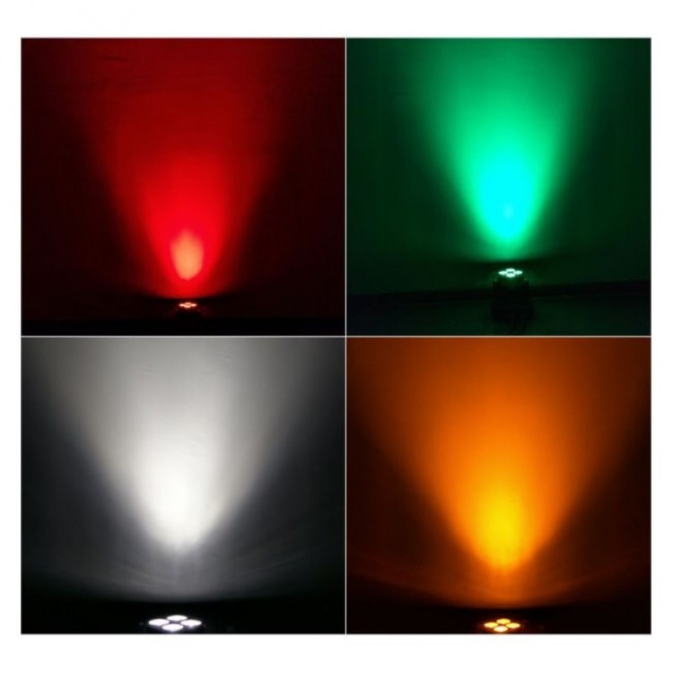 Дискотечен прожектор с 4 диоида Moving head 