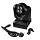 Mini moving head 4 LED, въртяща се глава, диско ефект, сценично осветление