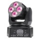 Дискотечен прожектор с 4 диоида Moving head 