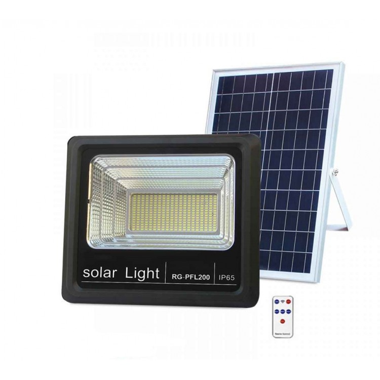 Соларна лампа с панел 200W