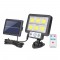 LED ПРОЖЕКТОР BK-128 6COB С ОТДЕЛЕН СОЛАРЕН ПАНЕЛ И ДИСТАНЦИОННО