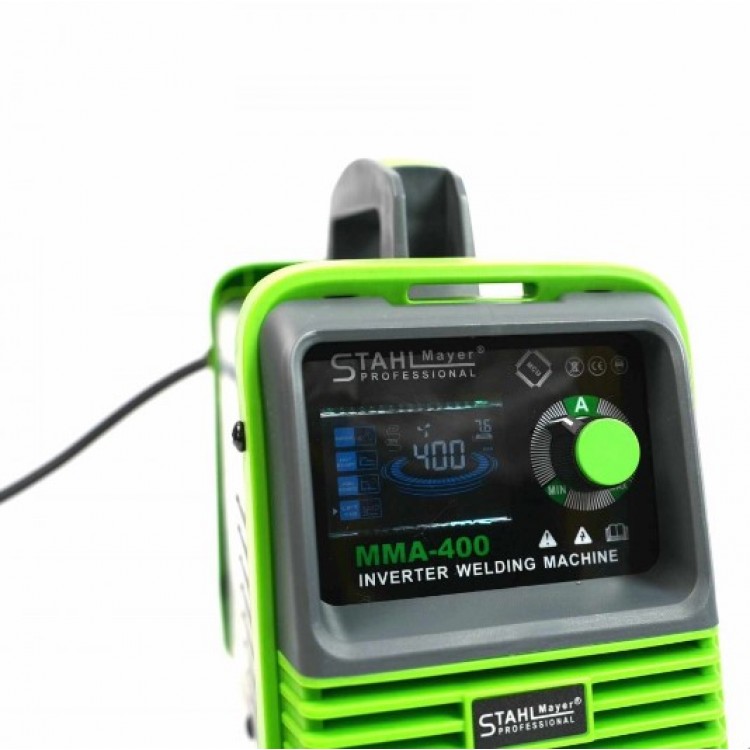 Инверторен електрожен 400А STAHLMAYER с LCD дисплей + соларни очила