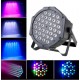 LED Диско прожектор, 36 диода, 4 режима, 50-120W, Стойка за закрепване, Черен