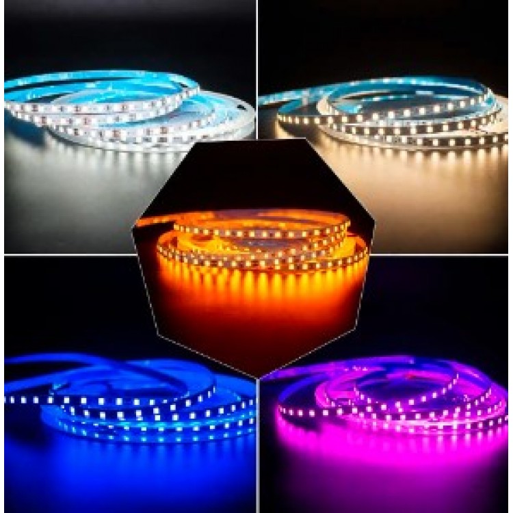 LED ЛЕНТА С КОНТРОЛЕР, ЗАХРАНВАНЕ 220V. LED ЛЕНТА, 5М, ЦВЕТНА, RGB