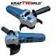 Комплект 2в1 Ъглошлайф 125мм 1400W и Ударна Бормашина 1600W KraftWorld